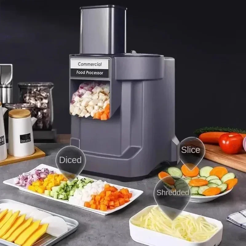 3 in1 Multifunctional Electric Cutting Machine Carrot Potato Slice Shred Diced Food Processor KITCHEN & DINNING 3 in1 Multifunctional Electric Cutting Machine Carrot Potato Slice Shred Diced Food Processor KITCHEN & DINNING