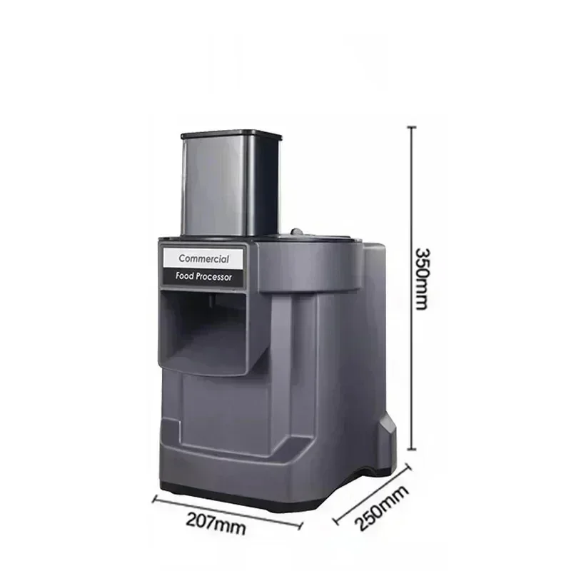 Commercial Vegetable Chopper 3 in1 Multifunctional Electric Cutting Machine Carrot Potato Slice Shred Diced Food Processor
