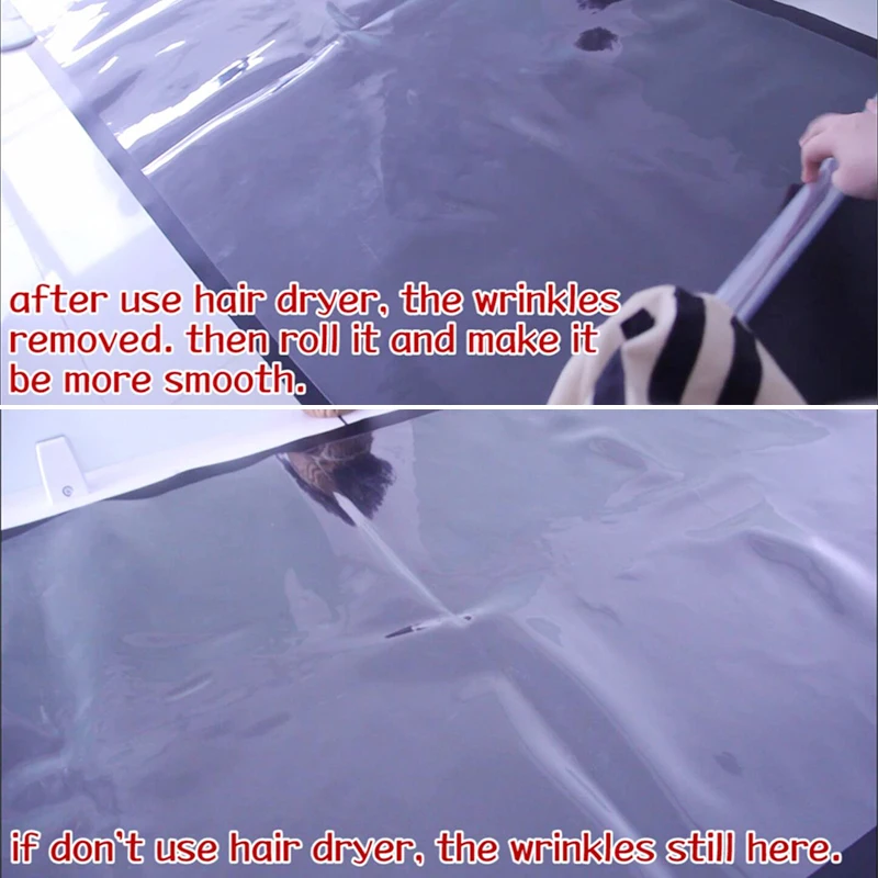 3.0mm Thickness PVC Transparent Waterproof Table Cover 3.0mm Thickness PVC Transparent Waterproof Table Cover