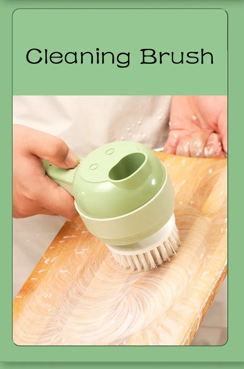 4In1 Electric Vegetable Cutter Set Handheld Wireless Electric Garlic Masher Food Chopper Meat Grinder Machine Food Peel Slice 4In1 Electric Vegetable Cutter Set Handheld Wireless Electric Garlic Masher Food Chopper Meat Grinder Machine Food Peel Slice