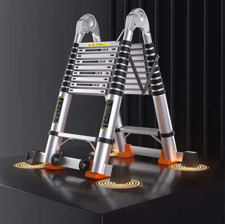 Alloy Telescopic Step Ladder