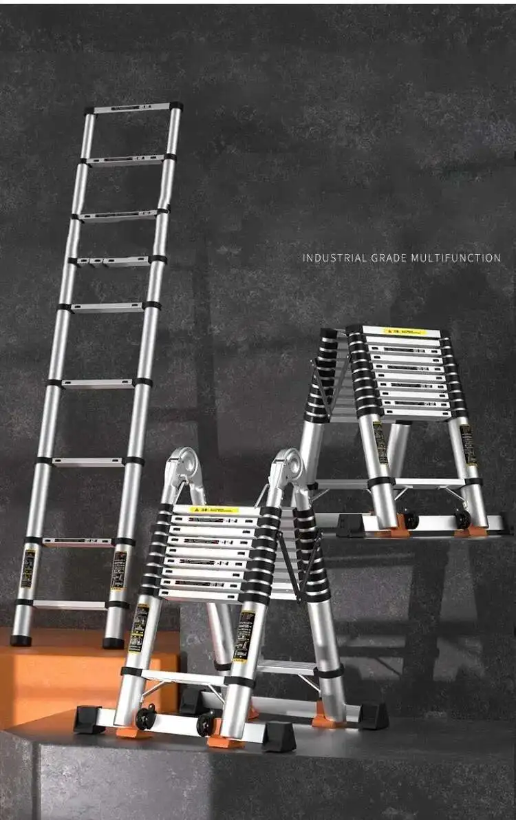 Alloy Telescopic Step Ladder