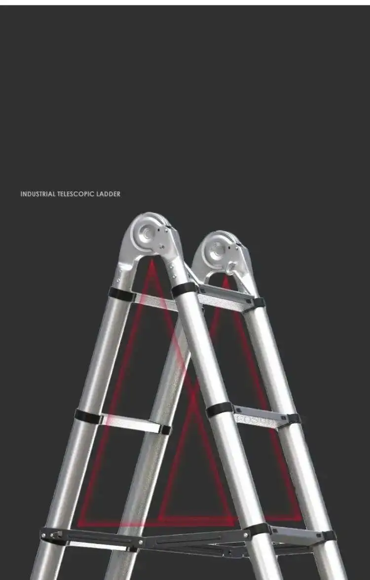 Alloy Telescopic Step Ladder