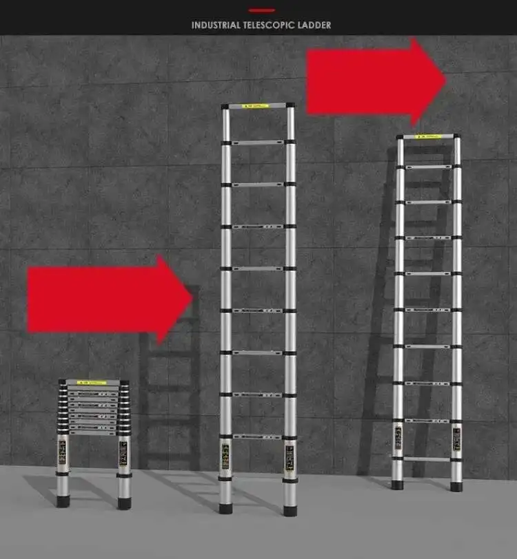 Alloy Telescopic Step Ladder