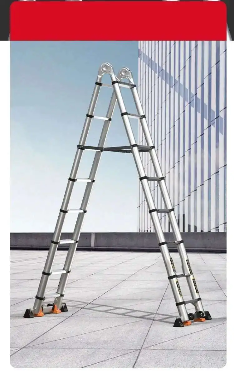 Alloy Telescopic Step Ladder