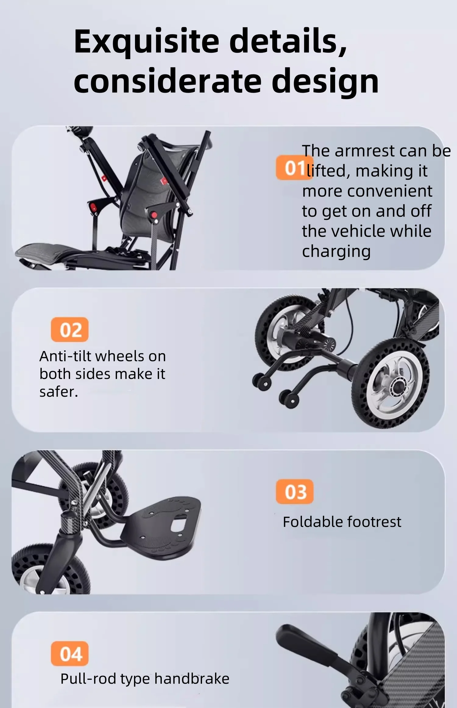 Compact Foldable Travel Chair &ndash; Lightweight 9.8Kg Aluminum Portable Seat for On-the-Go Use