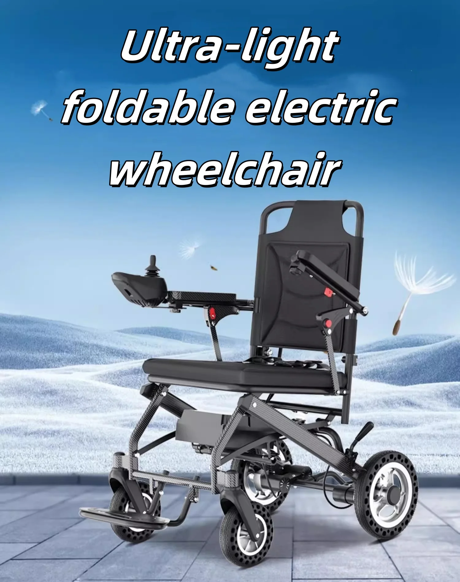 Compact Foldable Travel Chair &ndash; Lightweight 9.8Kg Aluminum Portable Seat for On-the-Go Use
