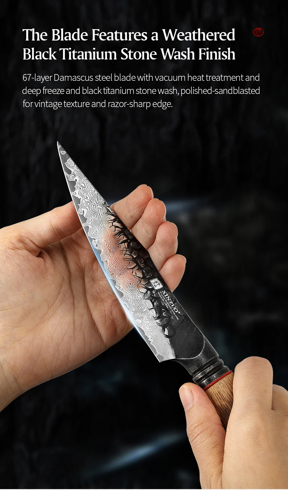 Eight-piece Kitchen Knife Set