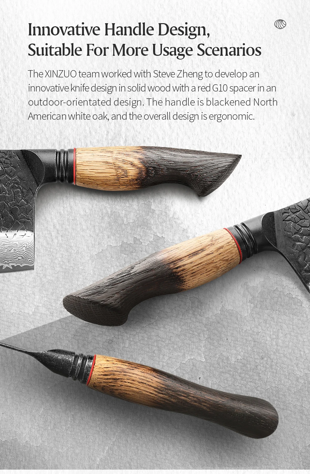 Eight-piece Kitchen Knife Set