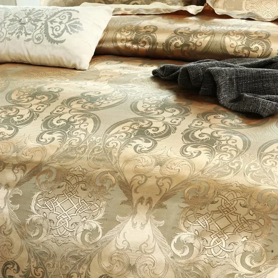 High End Jacquard King Size Bedding Set LINENS & BEDDING High End Jacquard King Size Bedding Set LINENS & BEDDING