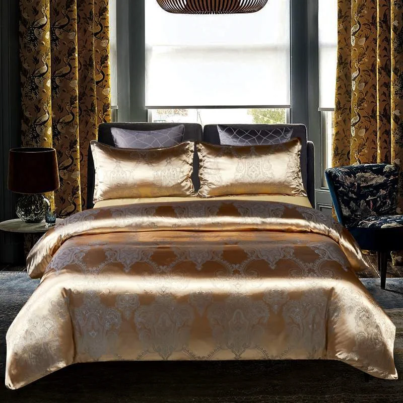 High End Jacquard King Size Bedding Set High End Jacquard King Size Bedding Set