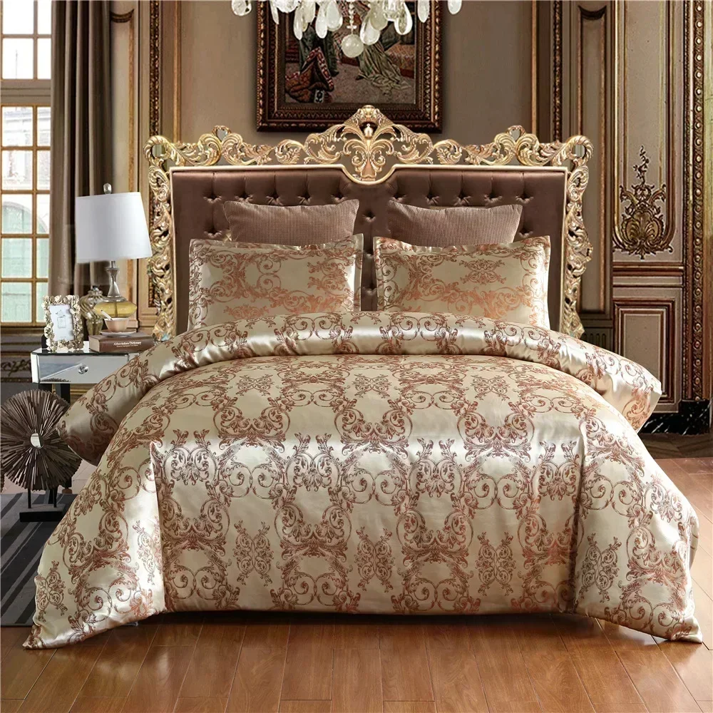 High End Jacquard King Size Bedding Set LINENS & BEDDING Size: US Single size 2 pcs|US King size 3 pcs|EU Double size 3 pcs|US Full size 3 pcs|US Queen size 3 pcs|EU King size 3 pcs|US Single size 3 pcs|US Twin size 3 pcs Color: 3 High End Jacquard King Size Bedding Set LINENS & BEDDING Size: US Single size 2 pcs|US King size 3 pcs|EU Double size 3 pcs|US Full size 3 pcs|US Queen size 3 pcs|EU King size 3 pcs|US Single size 3 pcs|US Twin size 3 pcs Color: 3