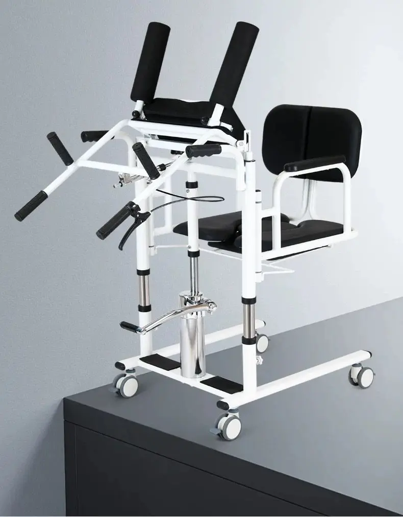 Household paralyzed patient bedridden electric lift toilet disabled care bath chair