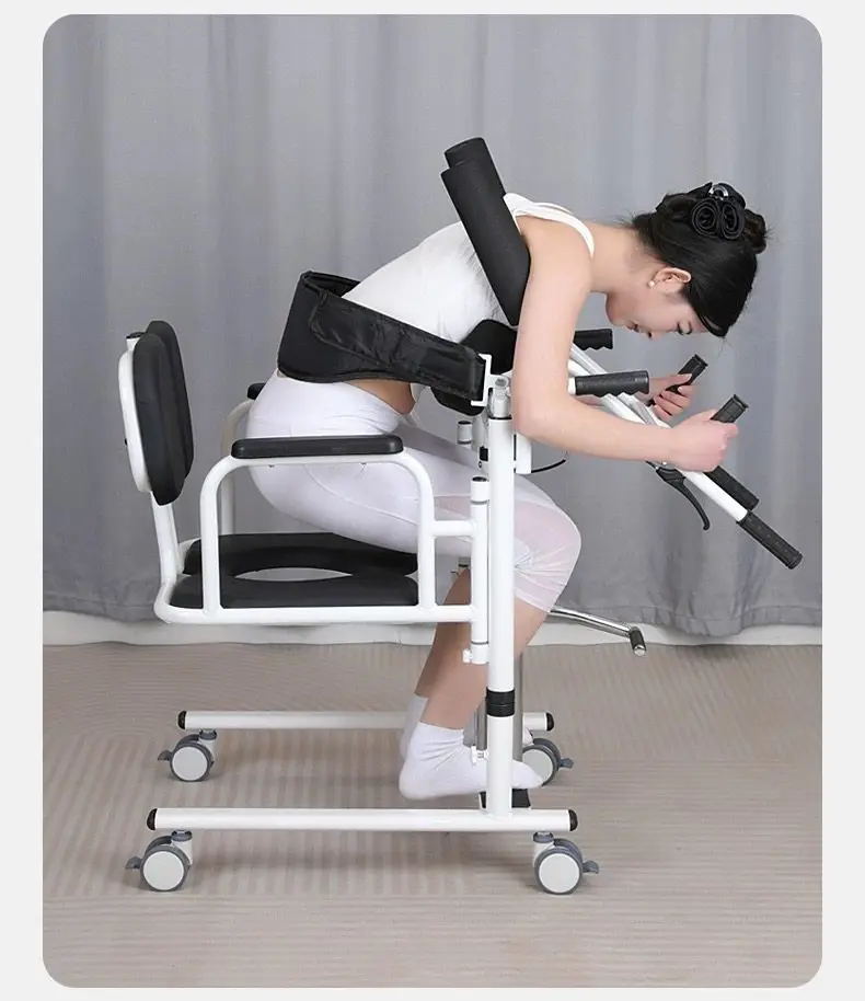 Household paralyzed patient bedridden electric lift toilet disabled care bath chair