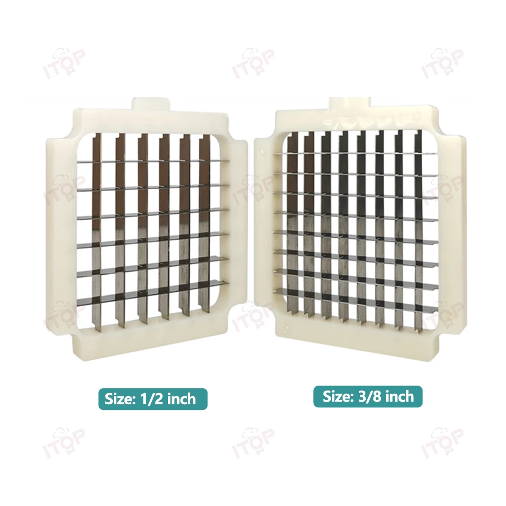 ITOP Electric Potato Cutter Potato Chip Cutter Vegetable Cutting Machine Strip Dice Cube Slice Food Processor 110V-240V ITOP Electric Potato Cutter Potato Chip Cutter Vegetable Cutting Machine Strip Dice Cube Slice Food Processor 110V-240V