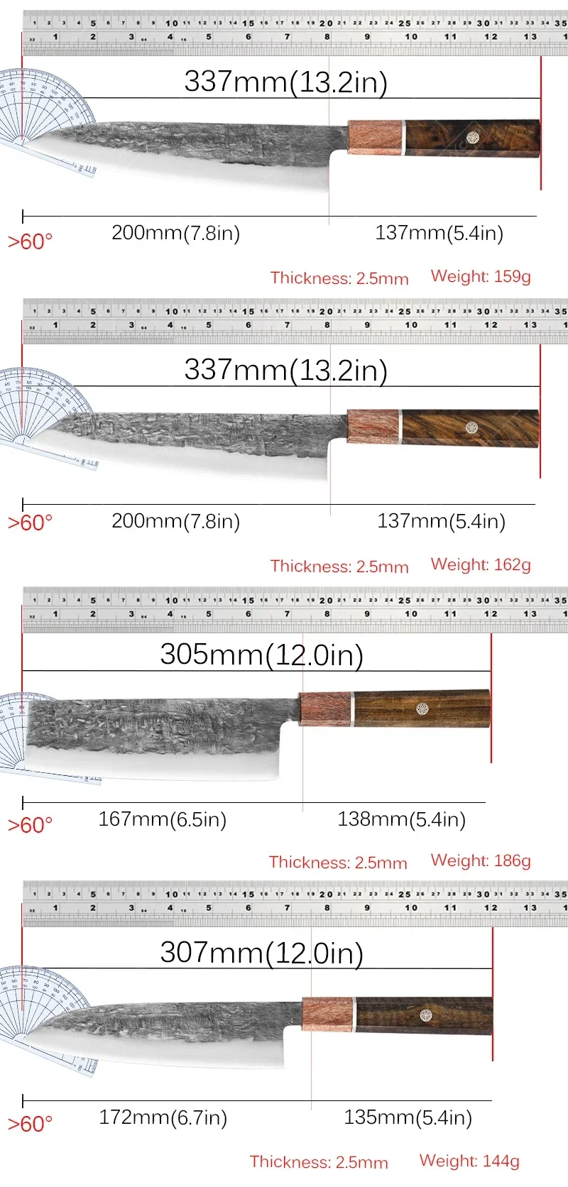 Kiritsuke Japanese Kitchen Chef knife Kiritsuke Japanese Kitchen Chef knife