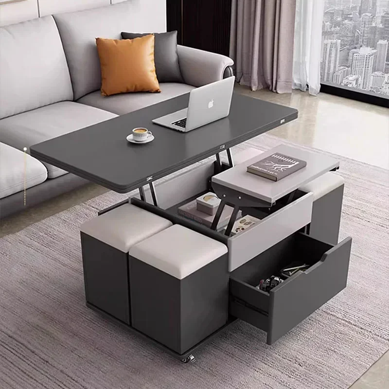 Luxury Lift Top Adjustable Multifunction Coffee MODERN FURNITURES Luxury Lift Top Adjustable Multifunction Coffee MODERN FURNITURES
