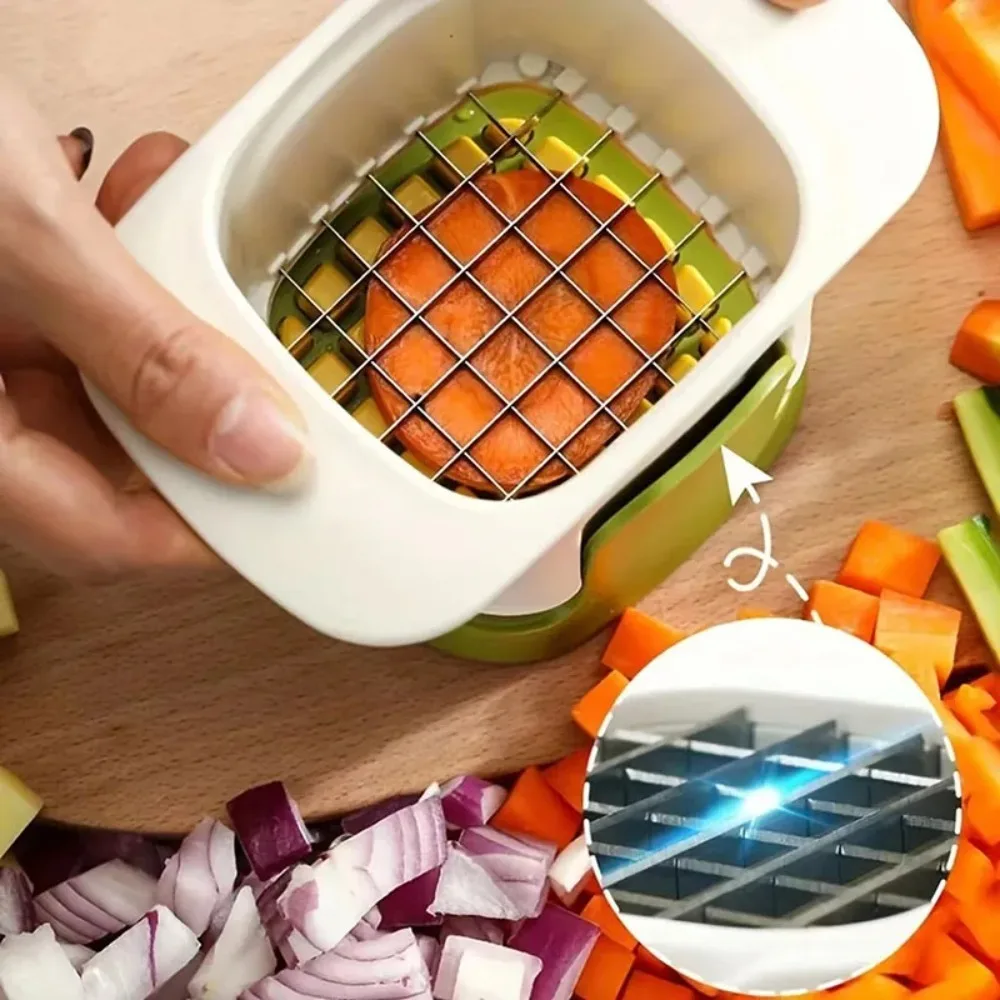 Multifunctional Vegetable Slicer Cutter Easy To Clean Manual Dicing Tool Practical Vegetable Cutter Hand Pressure Cutter Multifunctional Vegetable Slicer Cutter Easy To Clean Manual Dicing Tool Practical Vegetable Cutter Hand Pressure Cutter