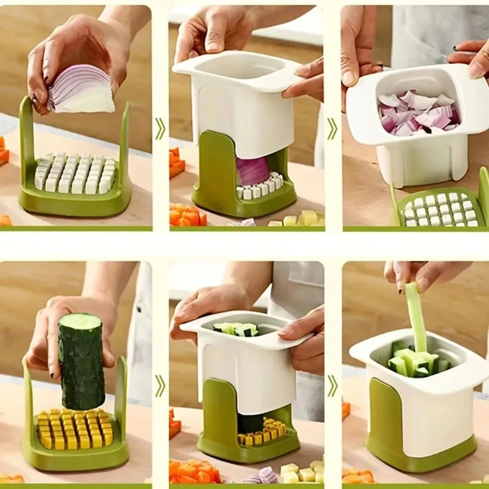 Multifunctional Vegetable Slicer Cutter Easy To Clean Manual Dicing Tool Practical Vegetable Cutter Hand Pressure Cutter Multifunctional Vegetable Slicer Cutter Easy To Clean Manual Dicing Tool Practical Vegetable Cutter Hand Pressure Cutter
