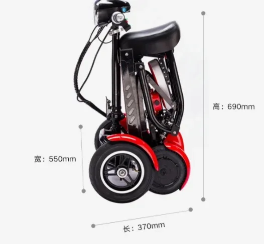 New handicapped Foldable Electric Scooter Adult Dual motor 4 Wheels Folding Electric Wheelchair Scooter For Elderly People New handicapped Foldable Electric Scooter Adult Dual motor 4 Wheels Folding Electric Wheelchair Scooter For Elderly People