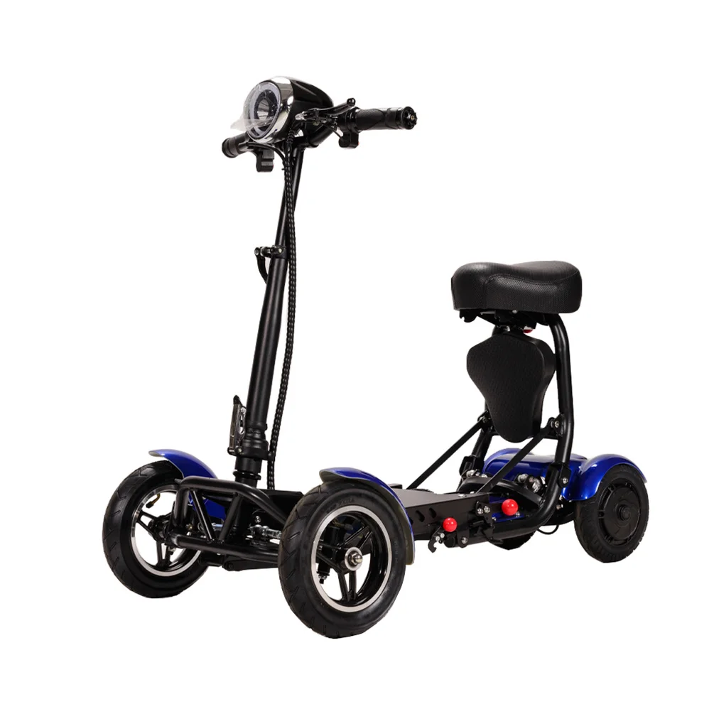 New handicapped Foldable Electric Scooter Adult Dual motor 4 Wheels Folding Electric Wheelchair Scooter For Elderly People New handicapped Foldable Electric Scooter Adult Dual motor 4 Wheels Folding Electric Wheelchair Scooter For Elderly People