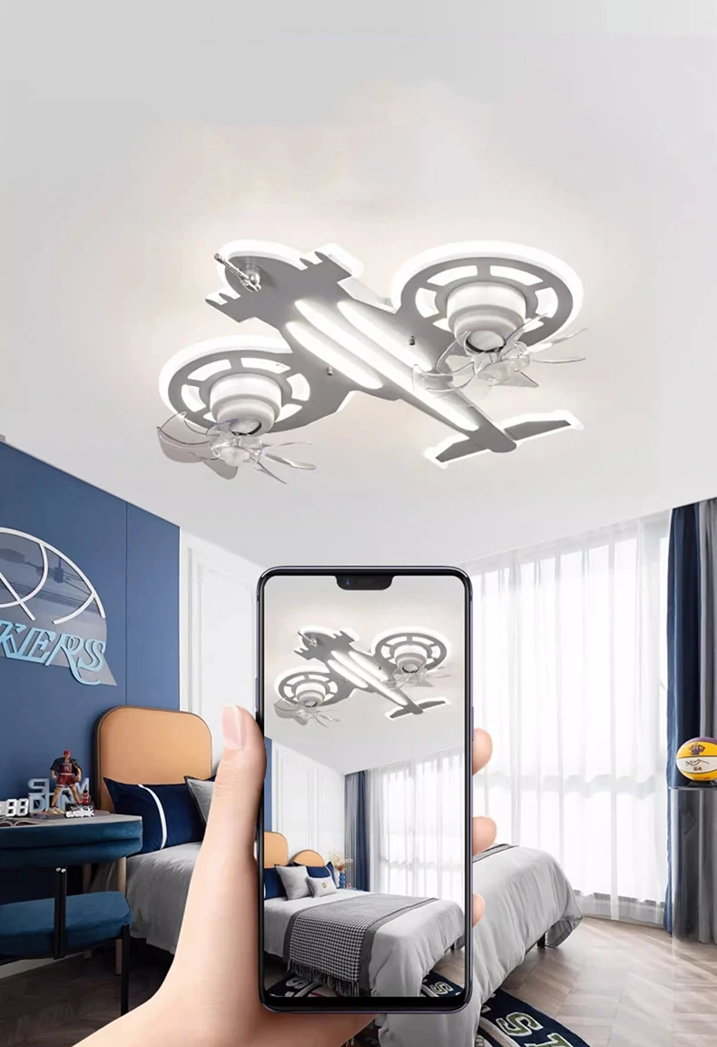 Nordic bedroom Ceiling fan with led light and control electric fan Ceiling lights dining room Ceiling lamps indoor lighting Nordic bedroom Ceiling fan with led light and control electric fan Ceiling lights dining room Ceiling lamps indoor lighting