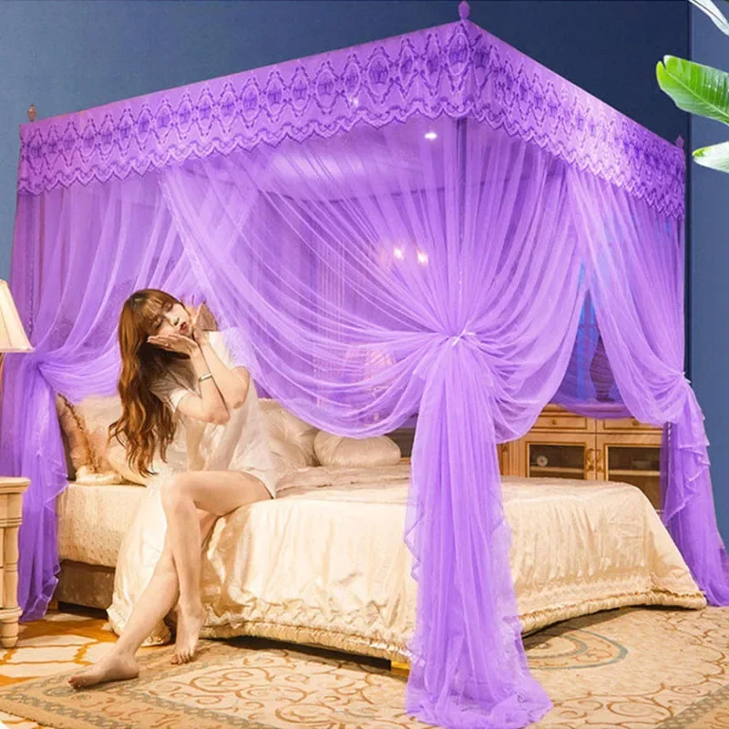 Romantic Lace Pleated Mosquito Net LINENS & BEDDING Romantic Lace Pleated Mosquito Net LINENS & BEDDING