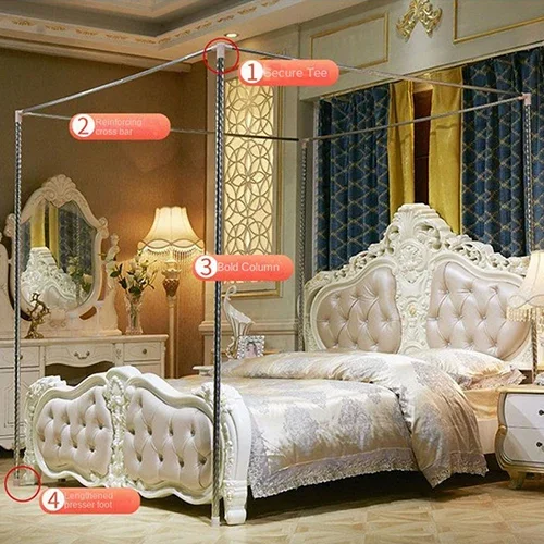 Romantic Lace Pleated Mosquito Net