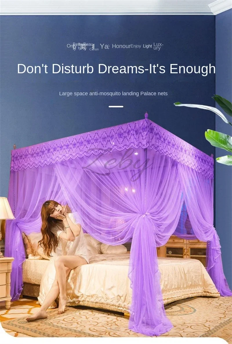 Romantic Lace Pleated Mosquito Net