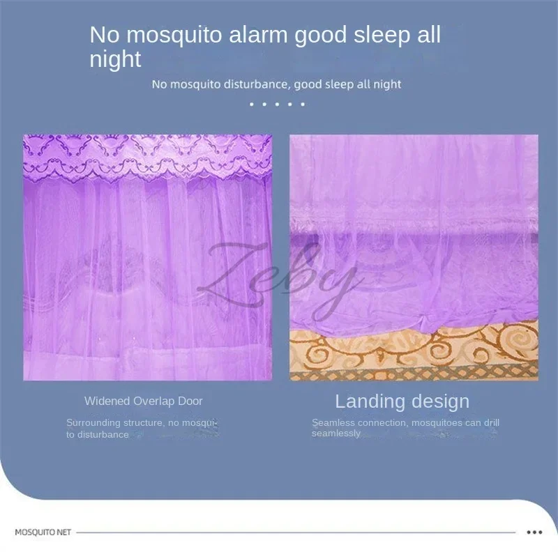 Romantic Lace Pleated Mosquito Net