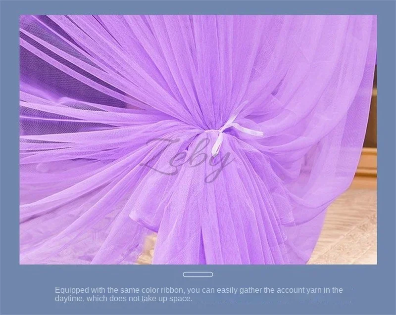 Romantic Lace Pleated Mosquito Net