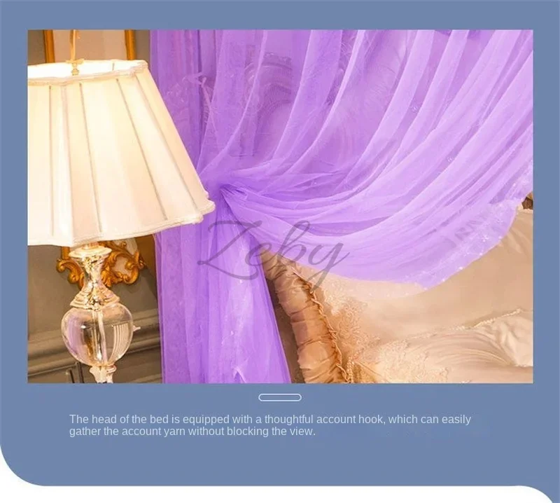 Romantic Lace Pleated Mosquito Net
