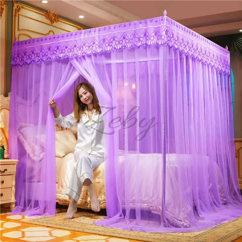 Romantic Lace Pleated Mosquito Net