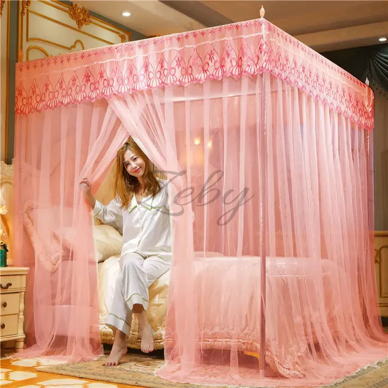 Romantic Lace Pleated Mosquito Net
