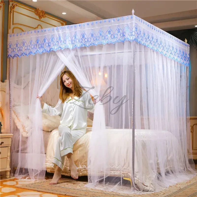 Romantic Lace Pleated Mosquito Net
