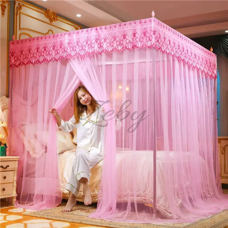 Romantic Lace Pleated Mosquito Net