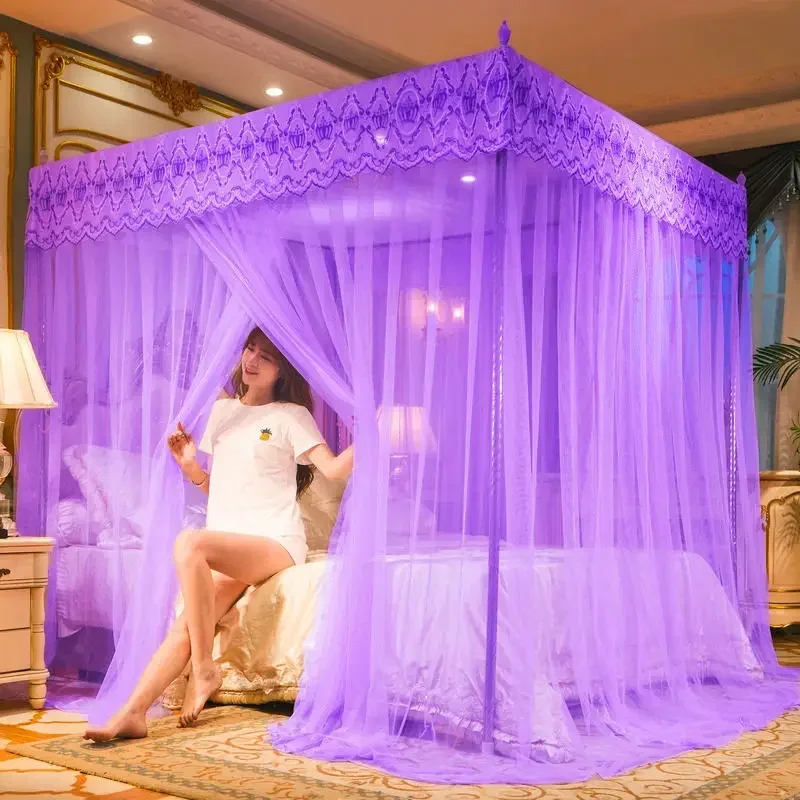 Romantic Lace Pleated Mosquito Net LINENS & BEDDING Romantic Lace Pleated Mosquito Net LINENS & BEDDING