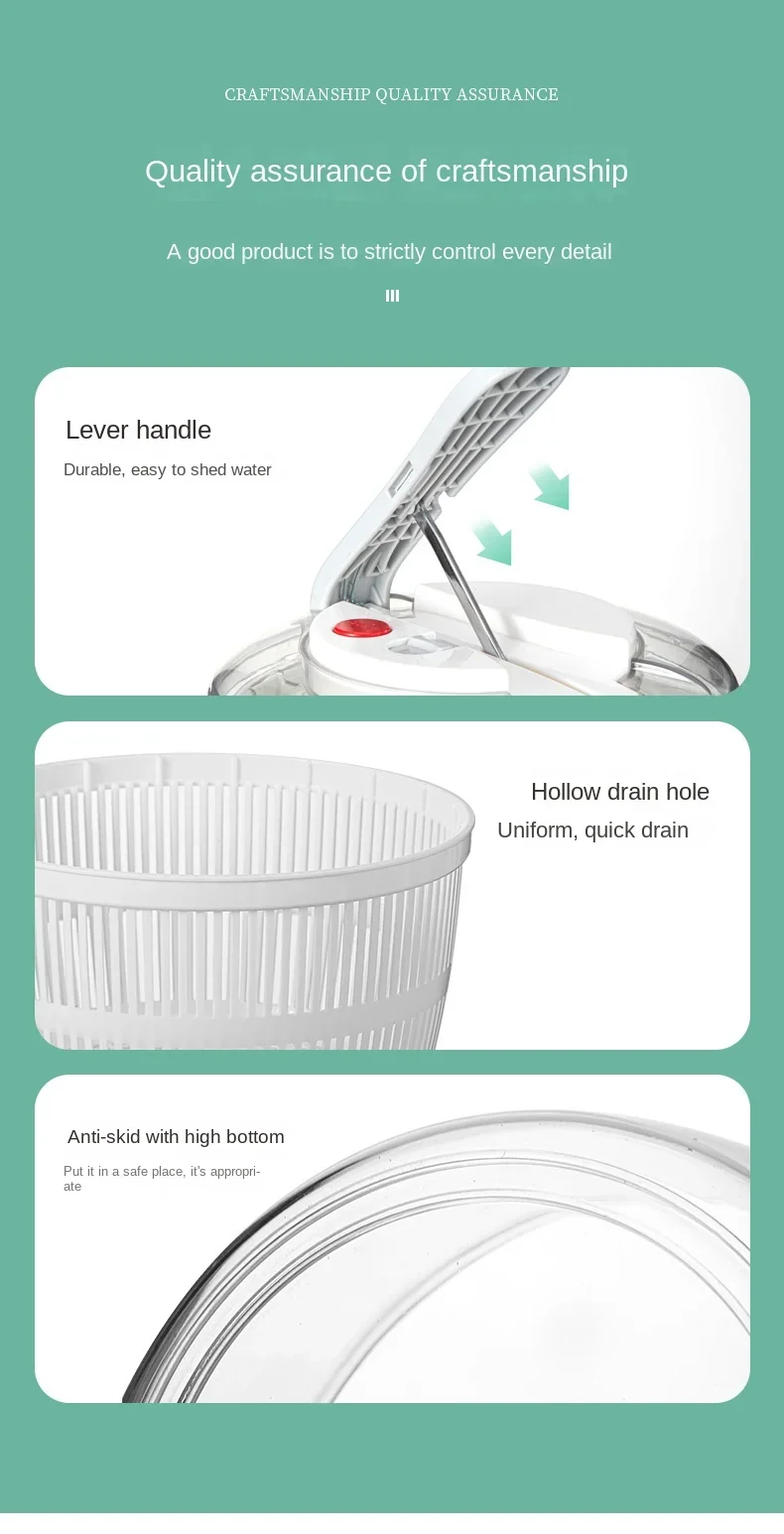 Vegetables Salad Spinner