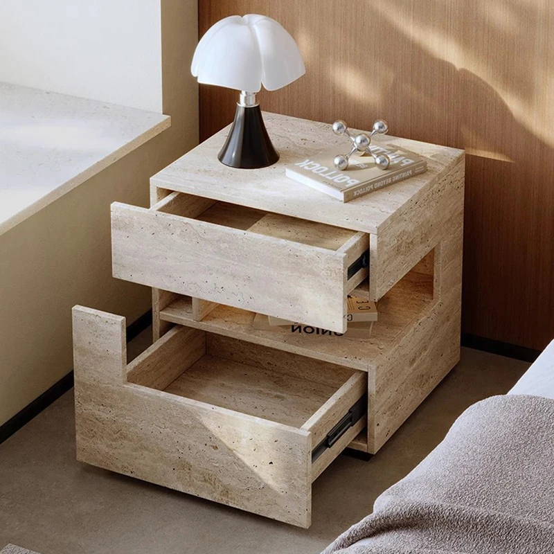 Wabi Sabi Minimalist Nightstands Rectangle Trendy Premium Glam Nightstands Bedroom Hidden Storage Mesilla De Noche Furniture Wabi Sabi Minimalist Nightstands Rectangle Trendy Premium Glam Nightstands Bedroom Hidden Storage Mesilla De Noche Furniture