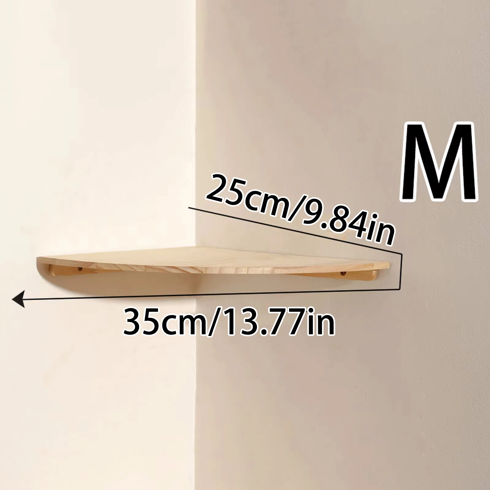 Wall Corner Shelves Wood Floating Wall Shelf Round End Wall Mounted Floating Corner Shelf for Bedroom Living Room and Kitchen Wall Corner Shelves Wood Floating Wall Shelf Round End Wall Mounted Floating Corner Shelf for Bedroom Living Room and Kitchen