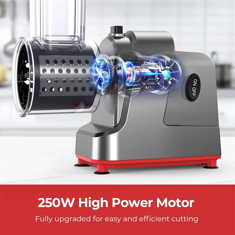 LMETJMA 250W 5 in 1 Electric Vegetable Slicer Shredder Automatic Salad Shooter Machine Cheese Grater Carrot Cabbage Cutter JT253 LMETJMA 250W 5 in 1 Electric Vegetable Slicer Shredder Automatic Salad Shooter Machine Cheese Grater Carrot Cabbage Cutter JT253