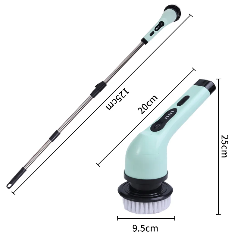 Cordless Spin Scrubber Electric Multipurpose Cleaning Brush for Kitchen Bathroom Toilet - Household Hair Brushes And Mops Cordless Spin Scrubber Electric Multipurpose Cleaning Brush for Kitchen Bathroom Toilet - Household Hair Brushes And Mops