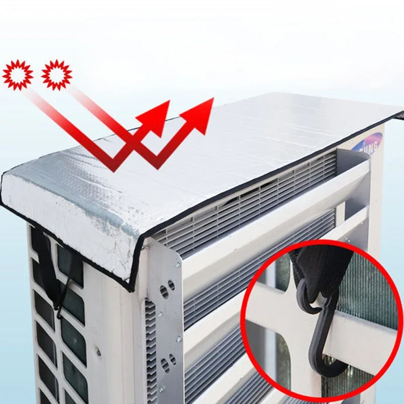 Outdoor Rainproof Air Conditioning Cover Air Conditioner Waterproof Dust Cover Washing Anti-Dust Anti-Snow Cleaning Bag 100*50cm Outdoor Rainproof Air Conditioning Cover Air Conditioner Waterproof Dust Cover Washing Anti-Dust Anti-Snow Cleaning Bag 100*50cm