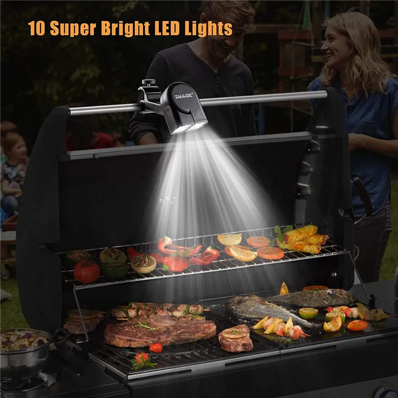 Double Head Grill Lights Heat Resistant Double Head Grill Lights Heat Resistant