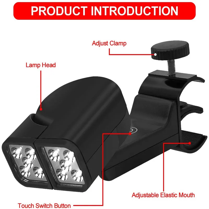 Double Head Grill Lights Heat Resistant Double Head Grill Lights Heat Resistant