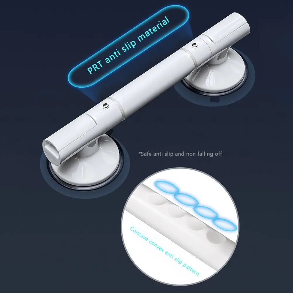 Fashion Anti Slip Hand Grips Shower Tub Grab Handle Safety Bathroom Aid Bath Hardware Safe Handle Handrail Grip Rail