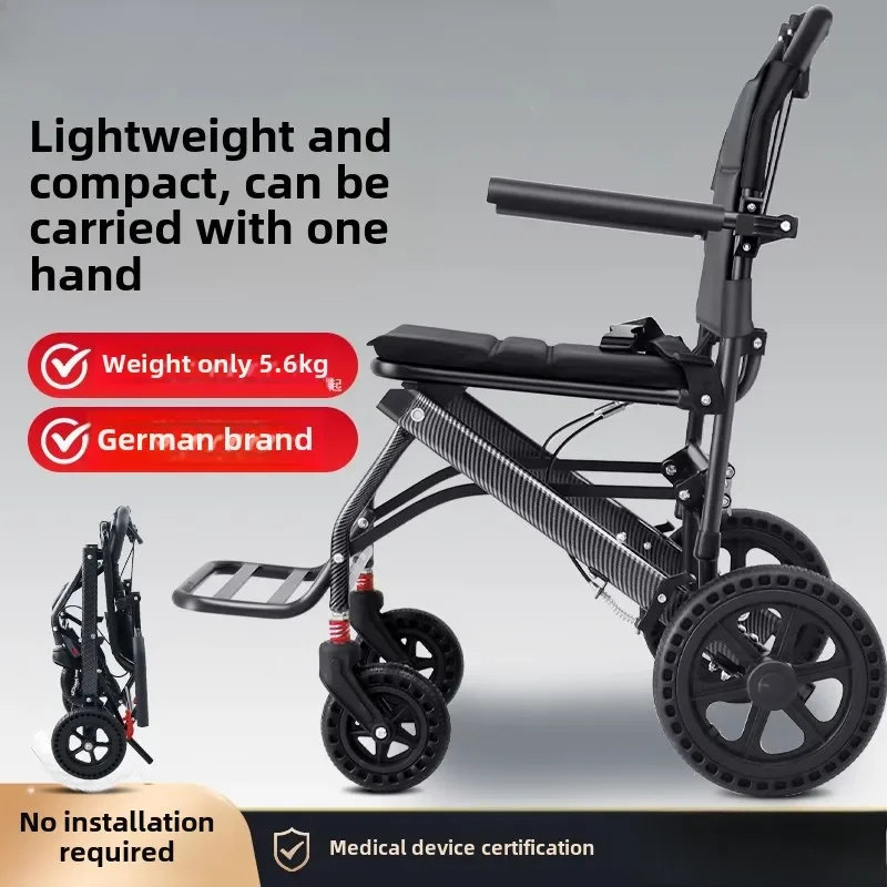 Wheelchair Light Folding Old Man HOME CARE Wheelchair Light Folding Old Man HOME CARE