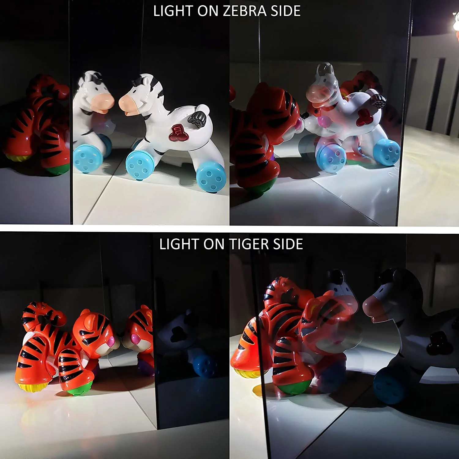 300x400x3MM Double Sides Mirror Acrylic (PMMA) Two-Way/See-through Infinity/Illusion/Smart/Surveillance Mirror