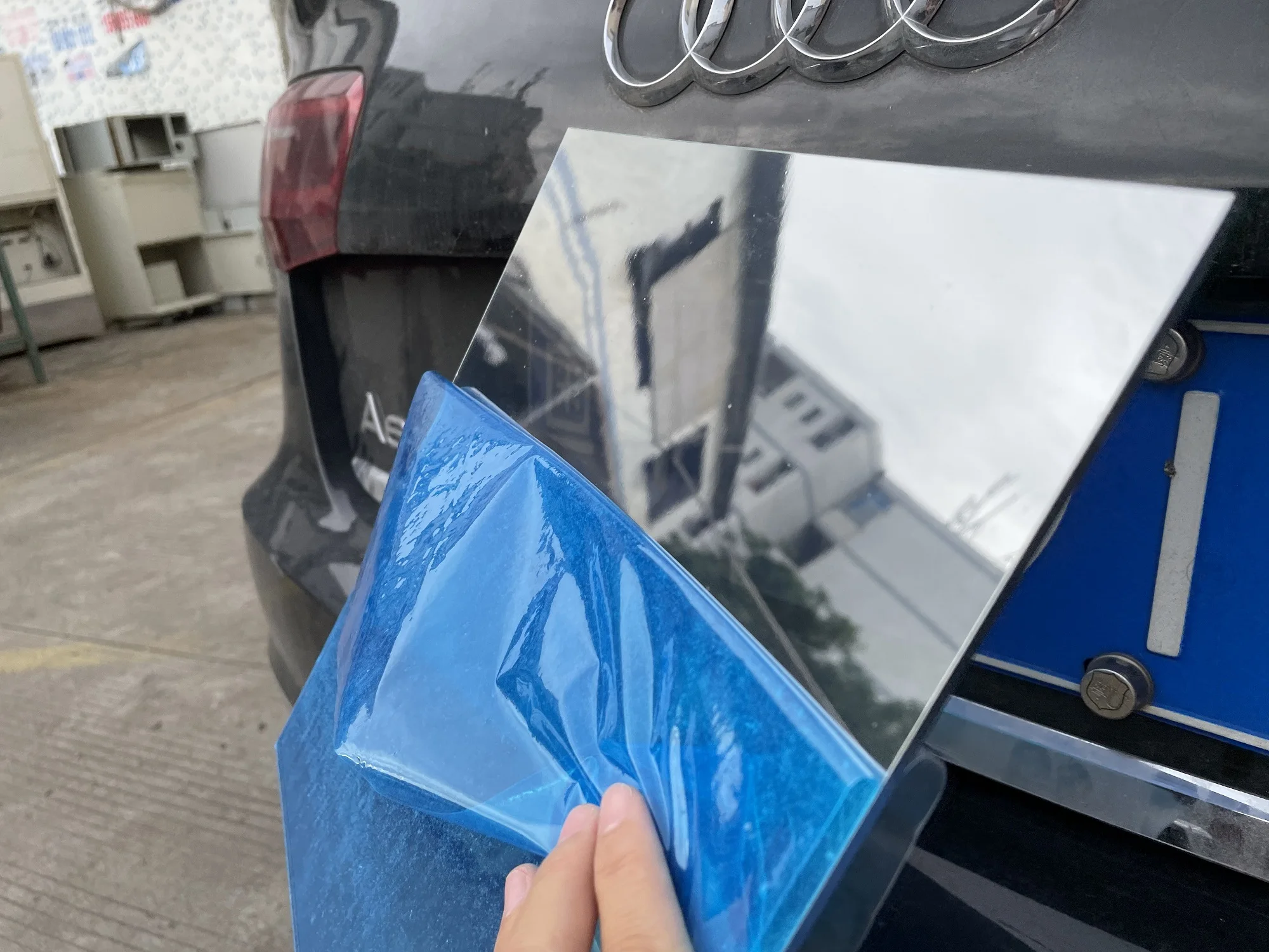 300x400x3MM Double Sides Mirror Acrylic (PMMA) Two-Way/See-through Infinity/Illusion/Smart/Surveillance Mirror