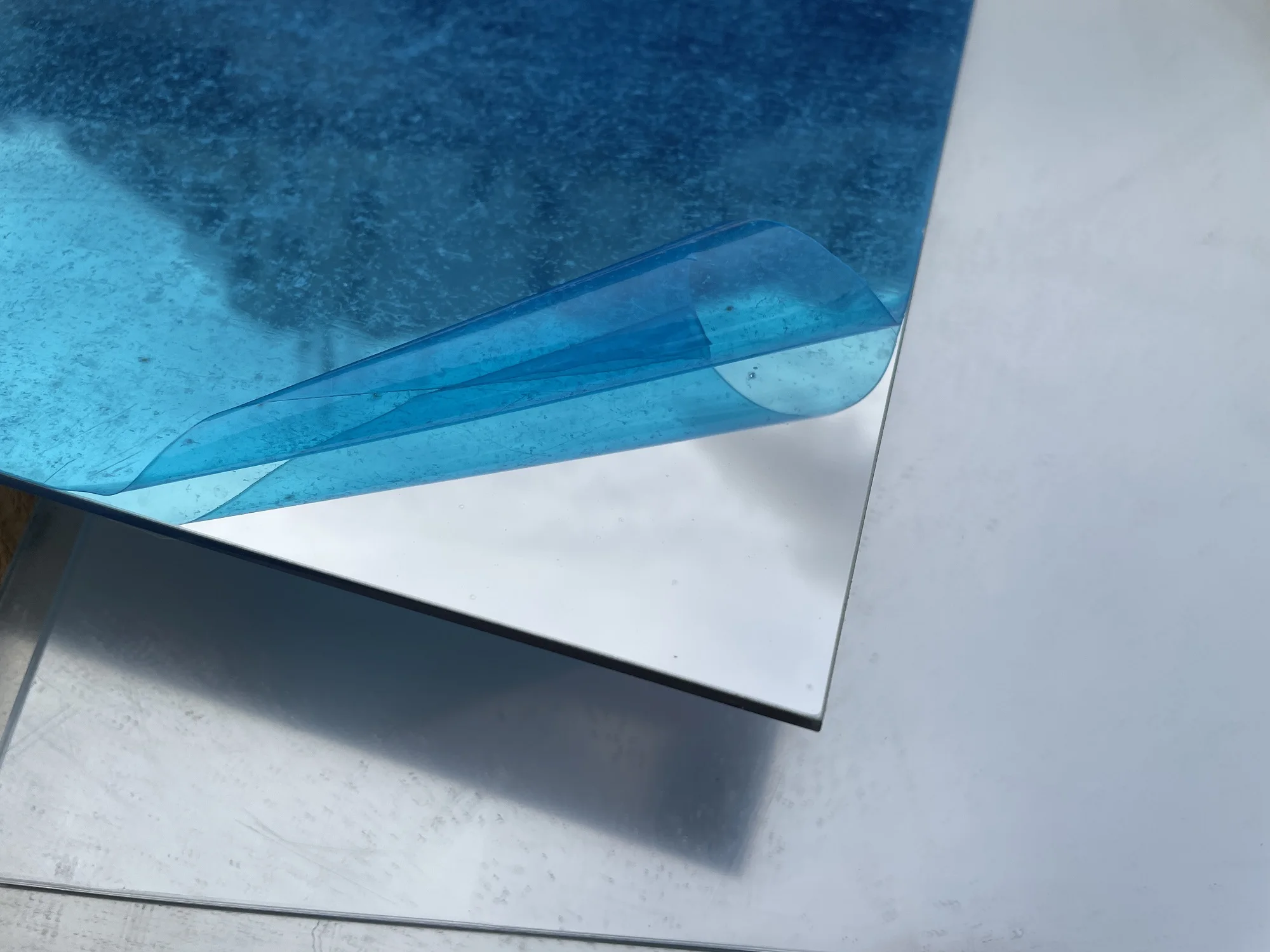 300x400x3MM Double Sides Mirror Acrylic (PMMA) Two-Way/See-through Infinity/Illusion/Smart/Surveillance Mirror